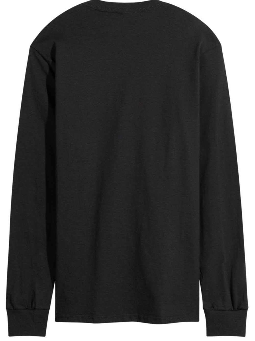 Jerzees Black Long-Sleeve Busch Light Racing Tee with Blue Logo - Picture 2 of 5
